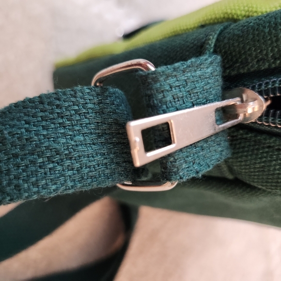 Small Crossbody Avocado Purse Bag Green. See pics for minor imperfections - Picture 11 of 12